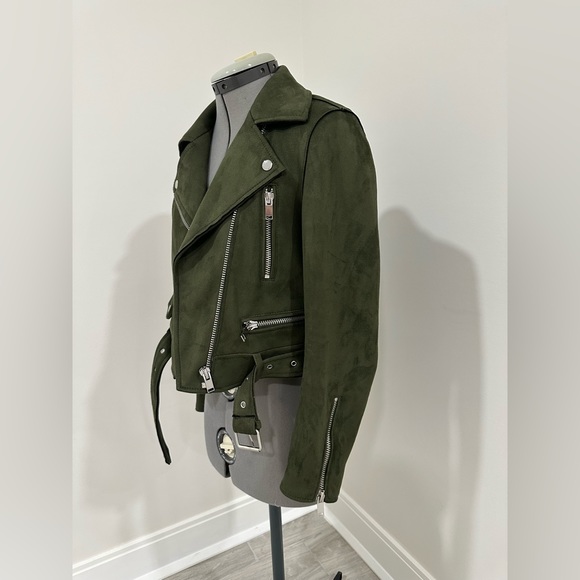 Suede Biker Jacket - Picture 3 of 4